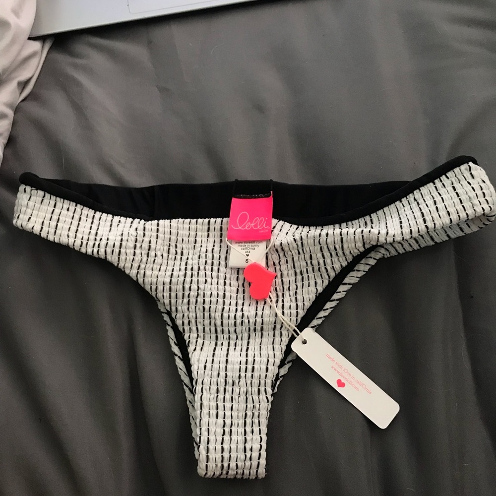B&W stripe lolli bottoms